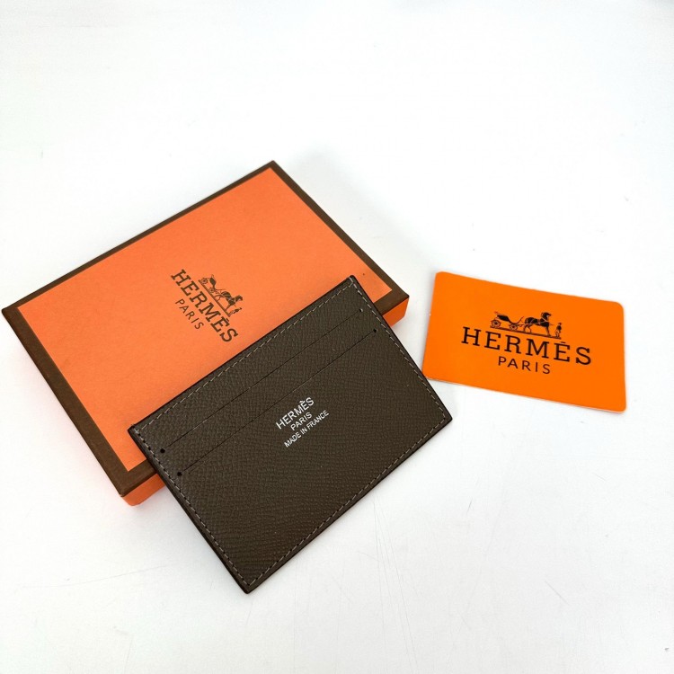 HERMES CARD HOLDER VİZON